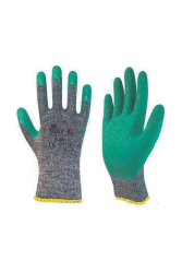 İşçi Eldiveni Süper Latex Yeşil 1/2 Kokusuz 9 Numara 1