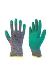 İşçi Eldiveni Süper Latex Yeşil 3/4 Kokusuz 10 Numara 1