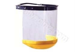 Barete Takılabilen Siperlik Şeffaf Çene Korumalı 20x40 cm ( GE 1255-10 ) 2