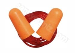 Essafe Sünger Tip Kordonlu Kulak Tıkacı 37 DB 200 Adet ( GE 1421 ) 2