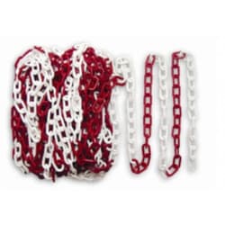 Essafe 8 mm Plastik Zincir Kırmızı Beyaz 100 Metre ( GE 6000 ) 1