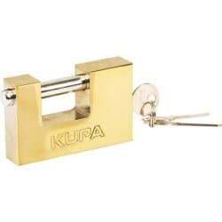 Kayar Milli Asma Kilit Sarı 90 mm 1