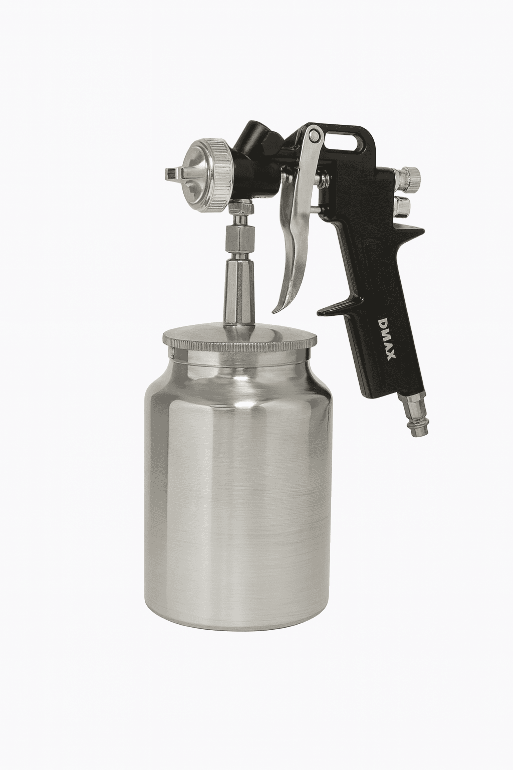 BOSS DMAX Alttan Depolu Profesyonel Boya Tabancası – Yüksek Kapasiteli ve Homojen Püskürtme 1