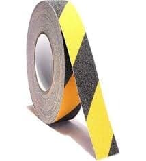 Kaydırmaz Bant Sarı Siyah Merdiven Zemin Bandı 25mm x 15mt 1