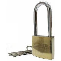 Asma Kilit Sarı Uzun 75 mm 1