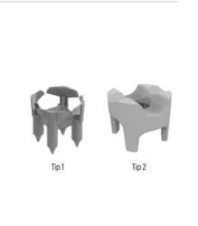 Döşeme Paspayı Sandalye Tipi Tip1 20mm 1000 Adet 3