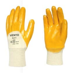 Sarı Nitril İş Eldiveni Vento Elv 2 12 Adet 1