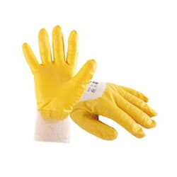Sarı Nitril İş Eldiveni Vento Elv 4 12 Çift 2