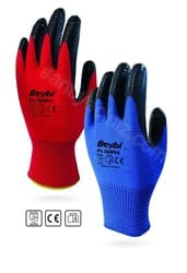 Beybi Zebra İş Eldiveni Nitril Kaplama ( No: 9-10 ) 1 Koli 288 Adet 3