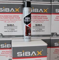 Sibax Poliüretan Köpük Montaj Köpüğü 600 Gram 16 adet 2