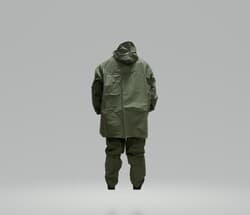 Yağmurluk Alt Üst Takım Tyson Yeşil Premium Takım Yağmurluk 4