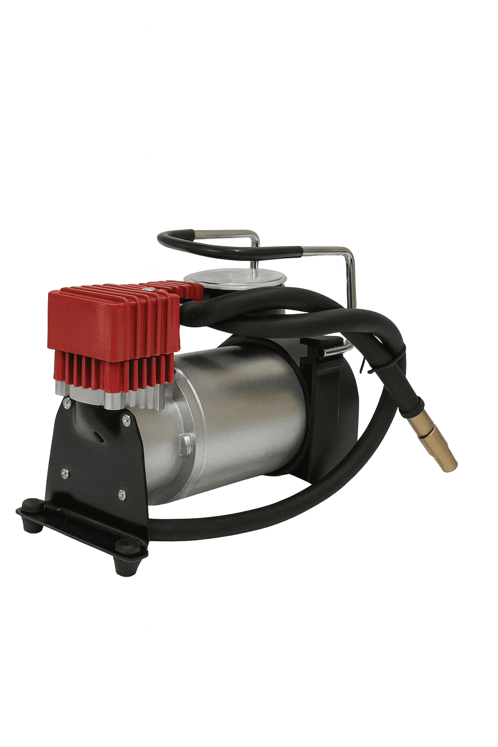 BOSS 12V 15A Araç Hava Kompresörü Çakmaklık Girişli Taşınabilir Lastik Şişirme Pompası 100 PSI