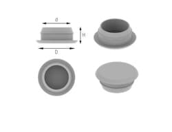 Kalıp Delik Tapaları / Plywood Delik Tapaları 20mm 1000 Adet 1