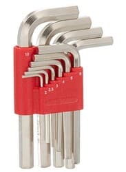 İzeltaş Allen Alyan 10 lu Anahtar Takımı 6 Köşe Kısa 2