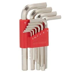 İzeltaş Allen Alyan 10 lu Anahtar Takımı 6 Köşe Kısa 1