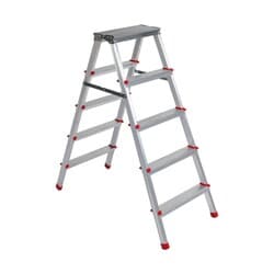 Merdiven Kanat Çift Taraflı Alüminyum 5+5 Basamaklı 1