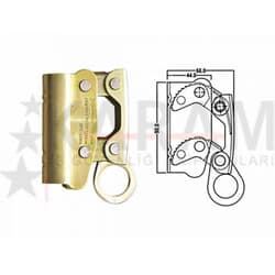 Halat Tutucu Düşüş Durdurucu Mekanizma 12- 16 mm Karam KK 03 1