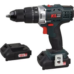 KLPRO Profesyonel Darbeli Matkap Li-İon Çift Akülü 18Volt/2.0Ah Kldm1820 2