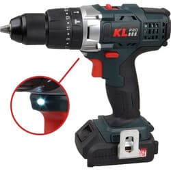 KLPRO Profesyonel Darbeli Matkap Li-İon Çift Akülü 18Volt/2.0Ah Kldm1820 3