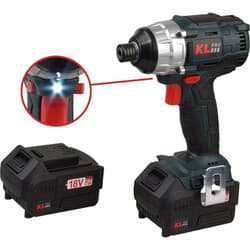 KLPRO Darbeli Tornavida Çift Akülü Kömürsüz Profesyonel 18Volt/4.0Ah Li-İon KLDV1840B 2