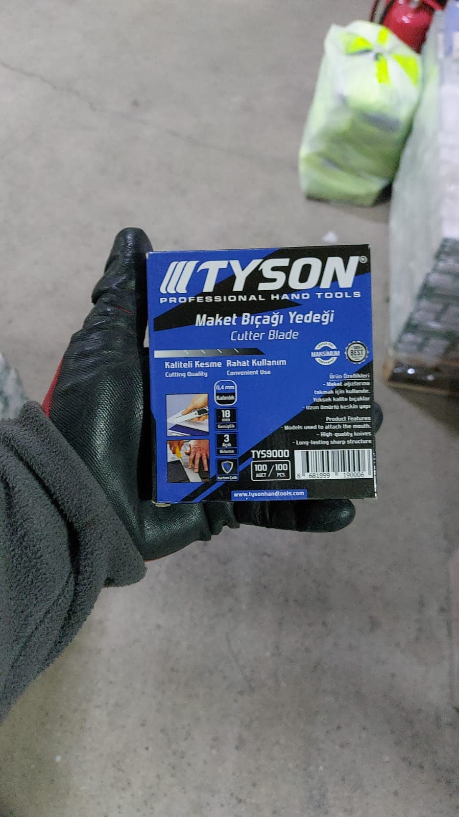 Maket Bıçağı Ağzı - Yedeği 100 Adet 4