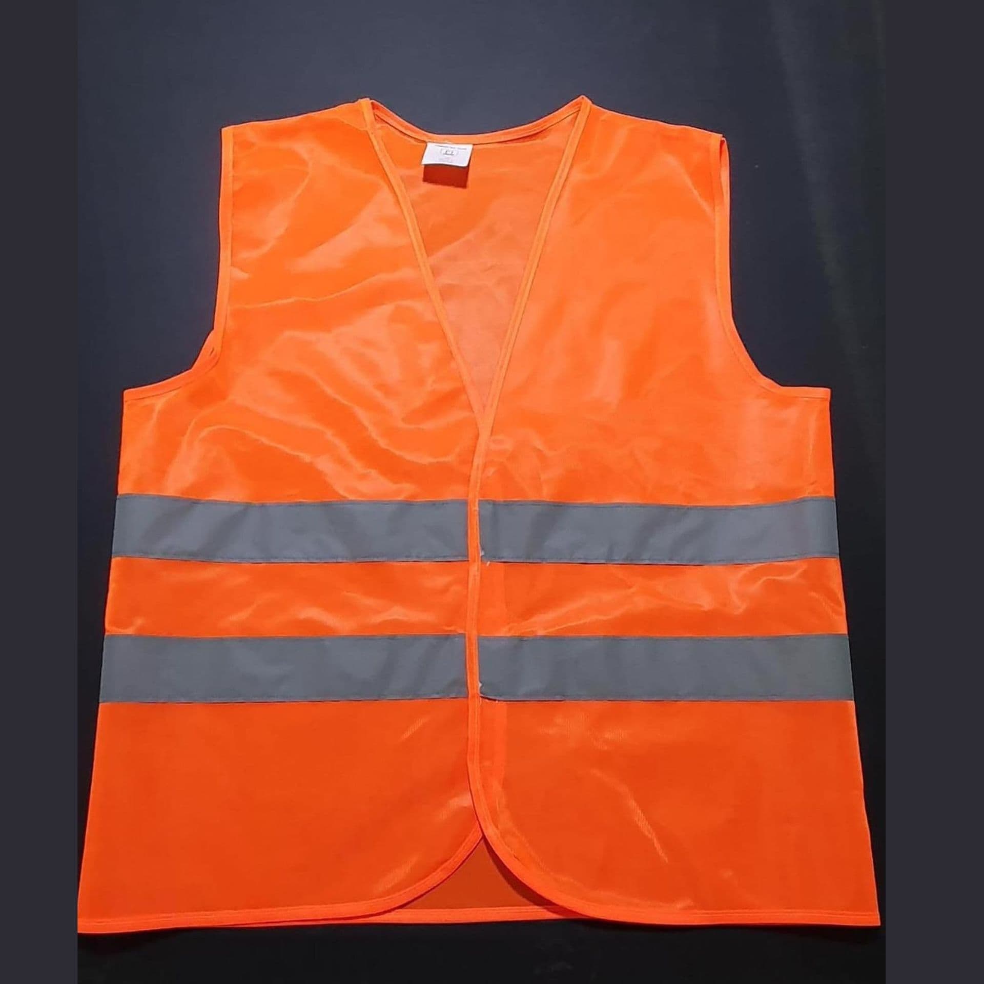 Emniyet İkaz Yeleği-Şantiye işçi Yeleği Turuncu 1