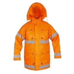 Reflektörlü Turuncu Su Geçirmez Parka XL 1
