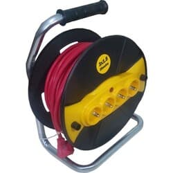 Seyyar Makaralı Uzatma Kablo 3x1,5mm 35 Metre