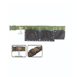 Abay Çivi Önlüğü Hakiki Deri 3 Cepli 1