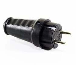 Gong Monofaze Topraklı Erkek Fiş ( 1x16 ) Kauçuklu 1