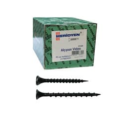 Meridyen Sivri Uçlu Alçıpan Vidası 3.5X45 500 Adet 2