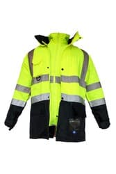 Bestguard 5+1 Reflektörlü İçi Çıkmalı Kışlık Parka XS 2