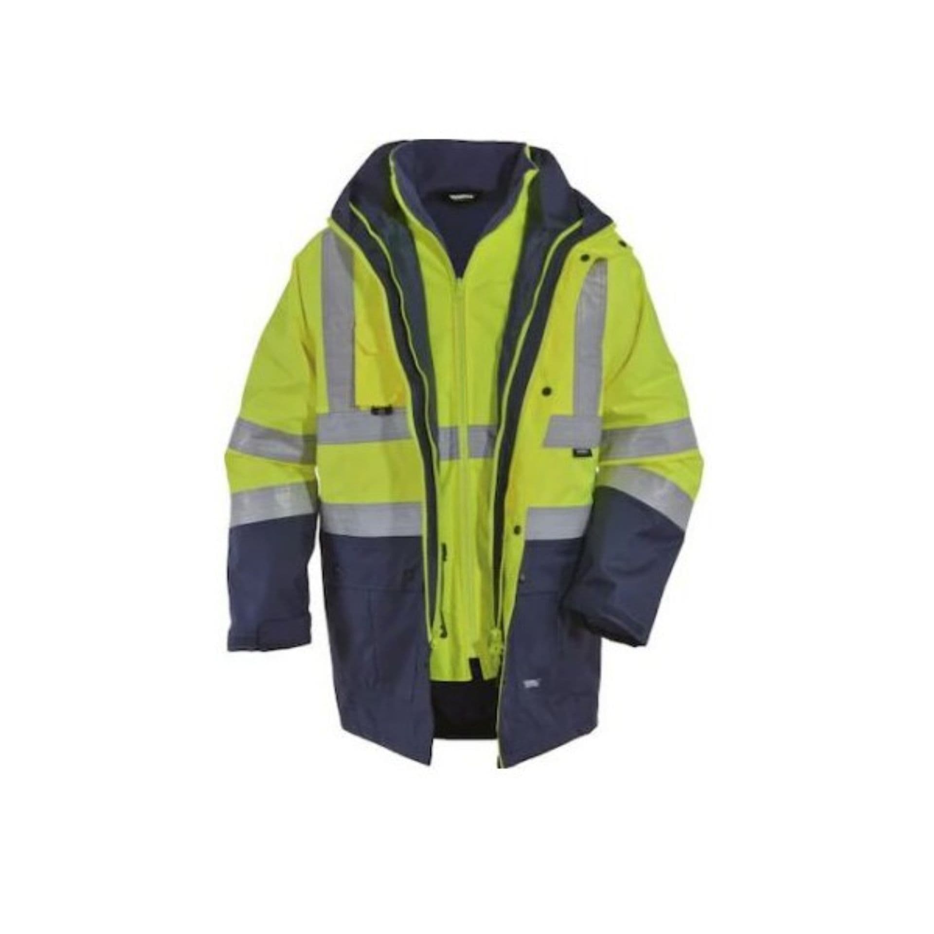 Bestguard 5+1 Reflektörlü İçi Çıkmalı Kışlık Parka XS 1