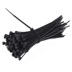 Kablo Bağı Cırt Kelepçe Plastik Siyah 4,8X300 mm 60 Adet 1