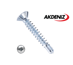 Matkap Uçlu Vida YSB 3,9x9,5 Çinko 1000 Adet 1