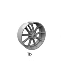 Fore Kazık Tipi Paspayı 50mm Ø8-12 150 Adet 1