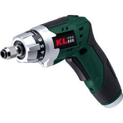 KLPRO Li-ion Şarjlı Tornavida 3.6Volt /1,3Ah + 45 Parça Vidalama ucu KLNM3613 1