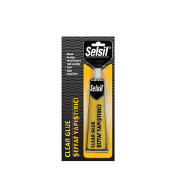 Selsil Şeffaf Yapıştırıcı 70g 1