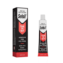 Selsil Sert PVC Boru Yapıştırıcı 50 gr 1