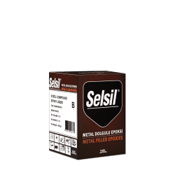 Selsil Metal Dolgulu Sıvı Epoksi Macun B 1