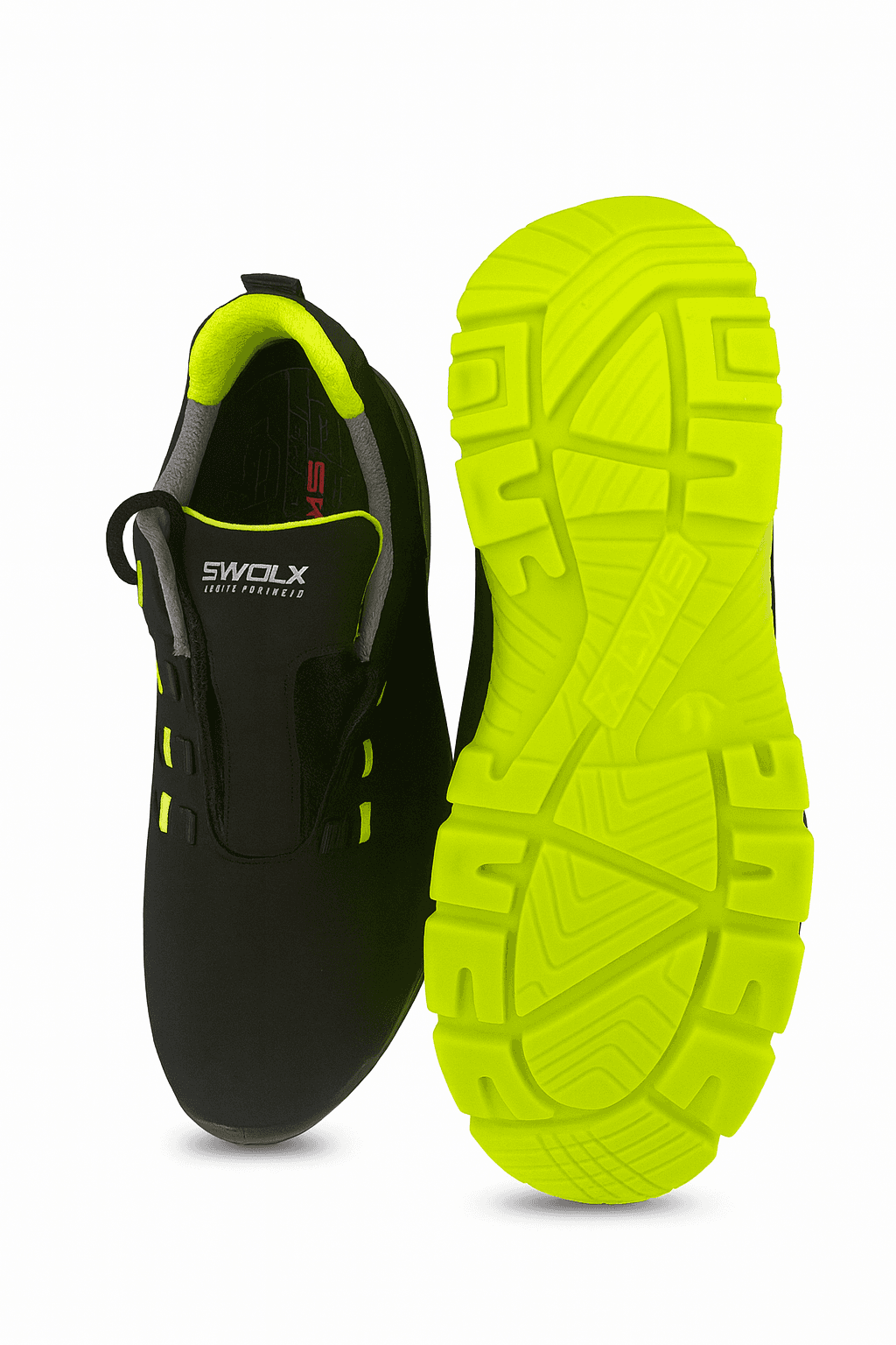 Swolx Combo X100 S3 Çelik Burun Çelik Tabanlı İş Güvenliği Ayakkabısı – Siyah NO:39 3