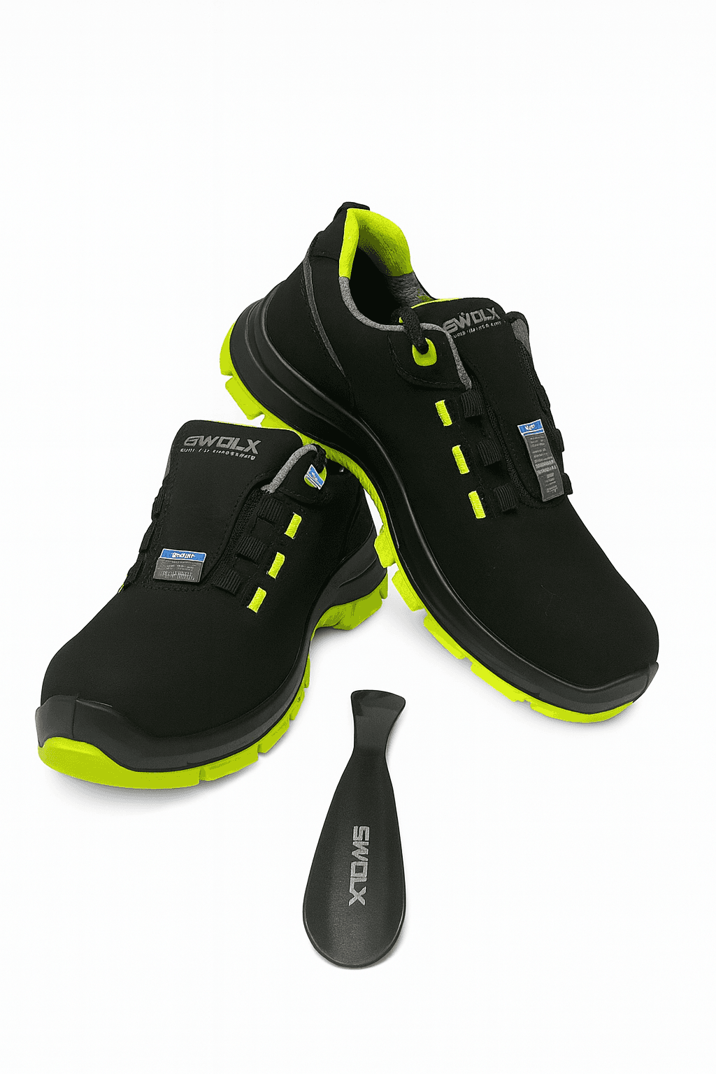 Swolx Combo X100 S3 Çelik Burun Çelik Tabanlı İş Güvenliği Ayakkabısı – Siyah NO:43 2