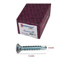 Meridyen YHB Matkap Uçlu Vida 4,8X22 500 Adet 3