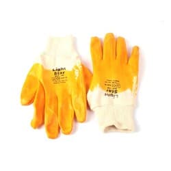 Sarı Latex İş Eldiveni Light Star 12 Adet 2