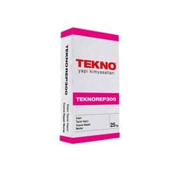 Teknorep 300 Kalın Tamir Harcı (1 Palet) 64 Torba