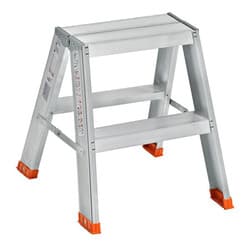 Merdiven Kanat Çift Taraflı Alüminyum 2+2 Basamaklı 1