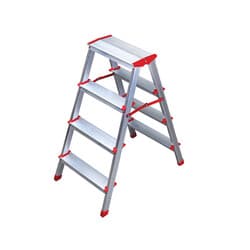 Merdiven Kanat Çift Taraflı Alüminyum Eko 2+2 Basamaklı 2