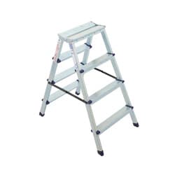 Merdiven Kanat Rita Çift Taraflı Galvanizli 0,60 mm 4+4 Basamaklı 1