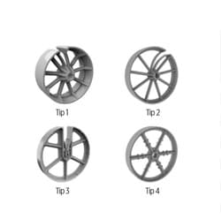 Fore Kazık Tipi Paspayı 100mm Ø16-20 50 Adet 2
