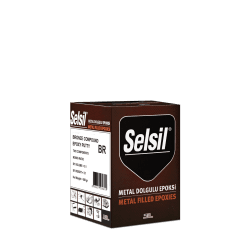 Selsil Bronz Dolgulu Epoksi Macun 500 gr 1